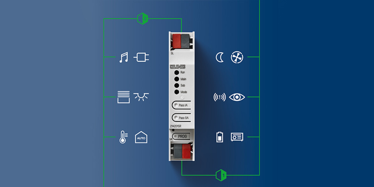 KNX Bereichs- und Linienkoppler bei Elektro Auer in Oberickelsheim